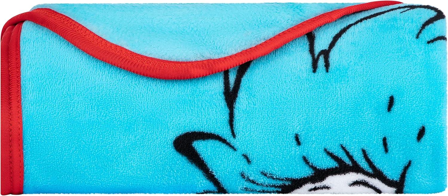 imageFranco Ms Rachel Educational Adventures Bedding Super Soft Cozy Throw 46 in x 60 in Officially Licensed Product KidsDr Seuss