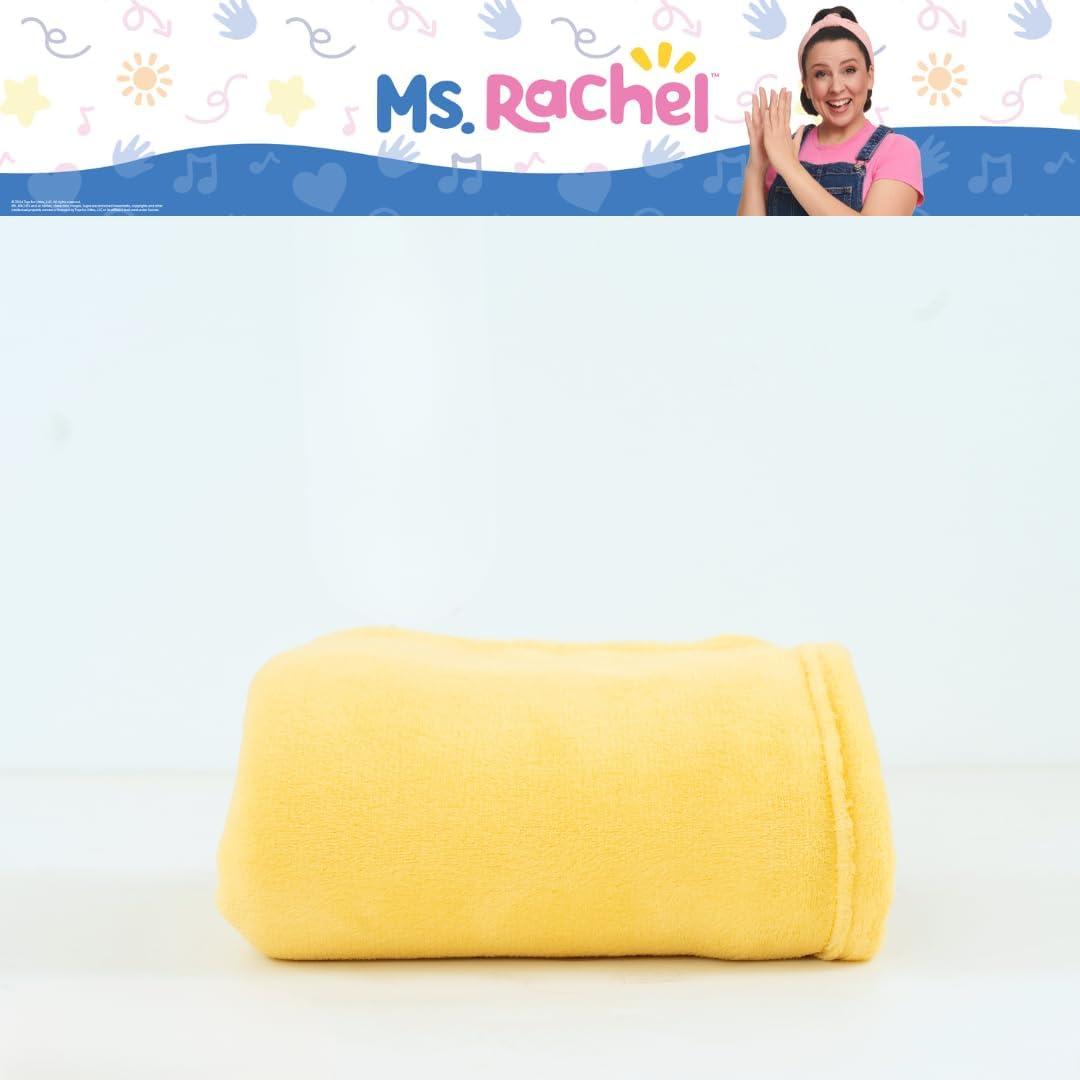 imageFranco Ms Rachel Educational Adventures Bedding Super Soft Cozy Throw 46 in x 60 in Officially Licensed Product KidsMs Rachel Cheers to Friends