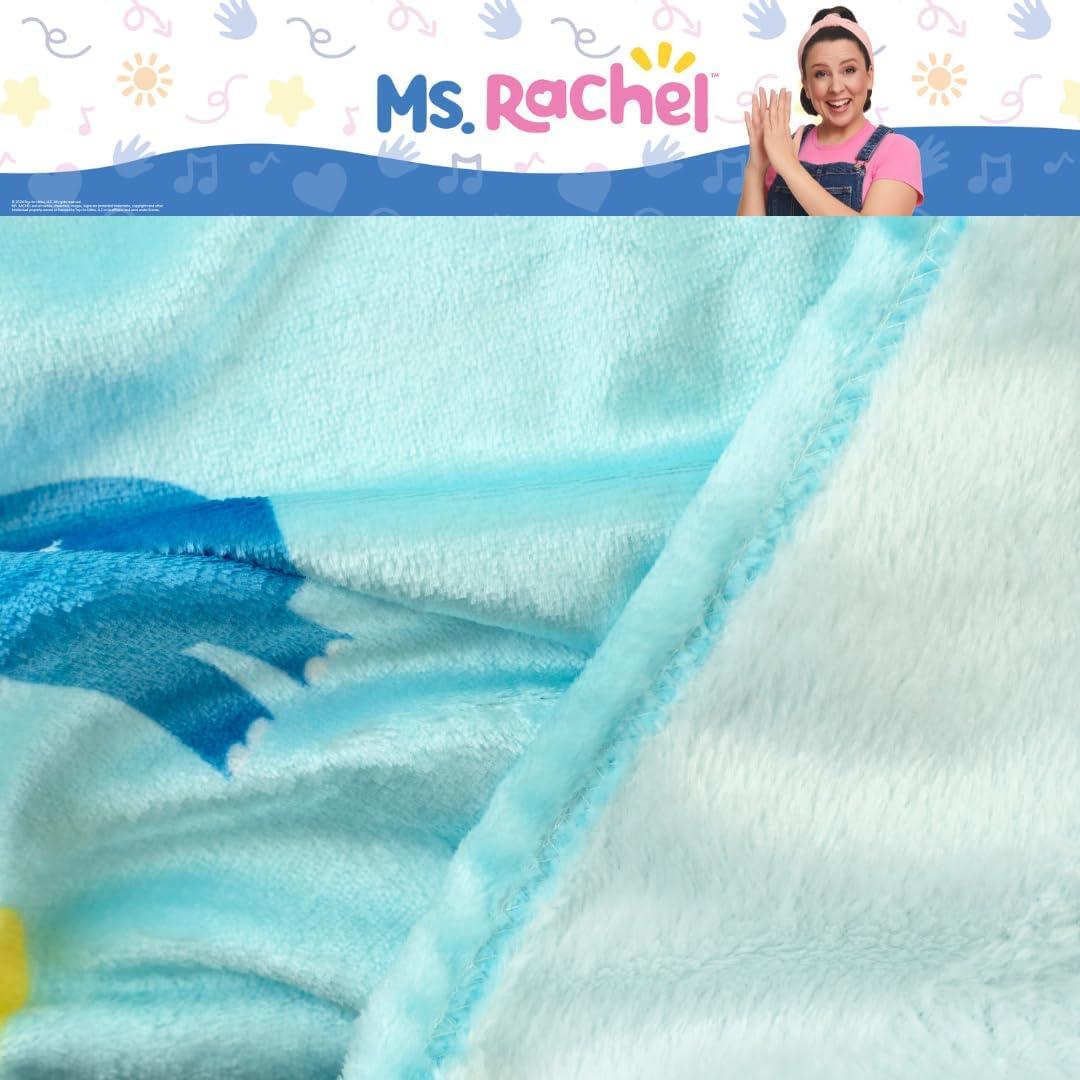 imageFranco Ms Rachel Educational Adventures Bedding Super Soft Cozy Throw 46 in x 60 in Officially Licensed Product KidsMs Rachel Colorful Abc