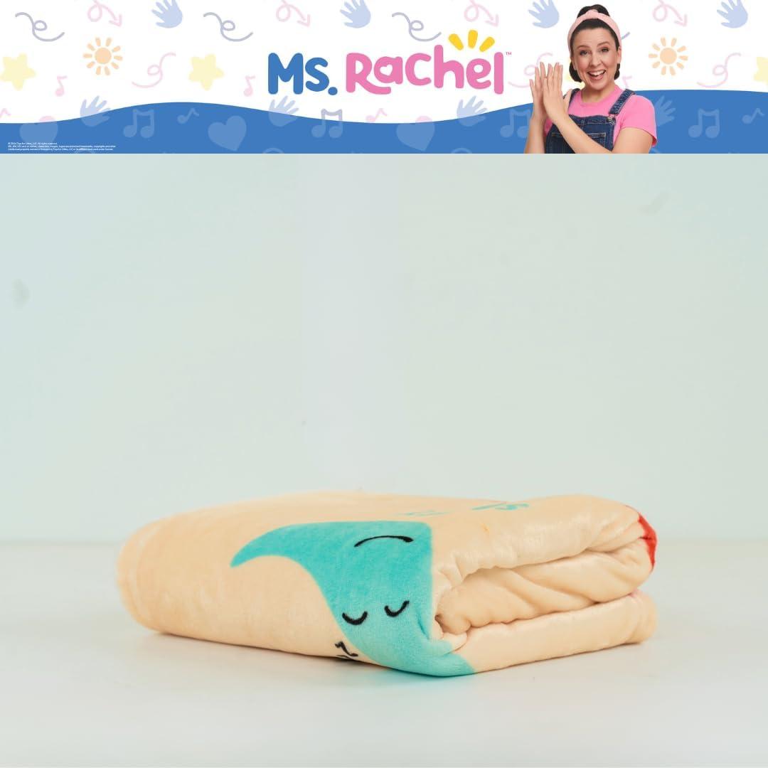 imageFranco Ms Rachel Educational Adventures Bedding Super Soft Cozy Throw 46 in x 60 in Officially Licensed Product KidsMs Rachel Mixed Emotions