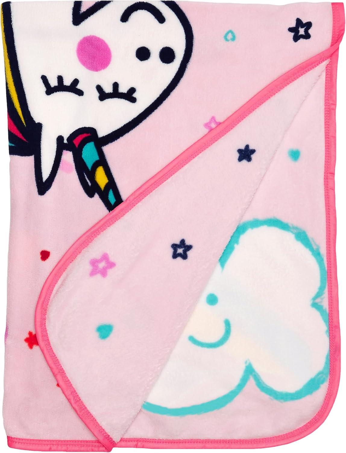 imageFranco Ms Rachel Educational Adventures Bedding Super Soft Cozy Throw 46 in x 60 in Officially Licensed Product KidsPeppa Pig