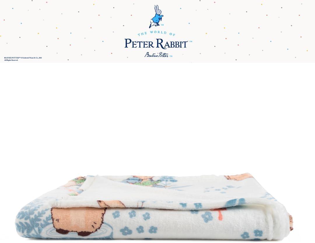 imageFranco Ms Rachel Educational Adventures Bedding Super Soft Cozy Throw 46 in x 60 in Officially Licensed Product KidsPeter Rabbit