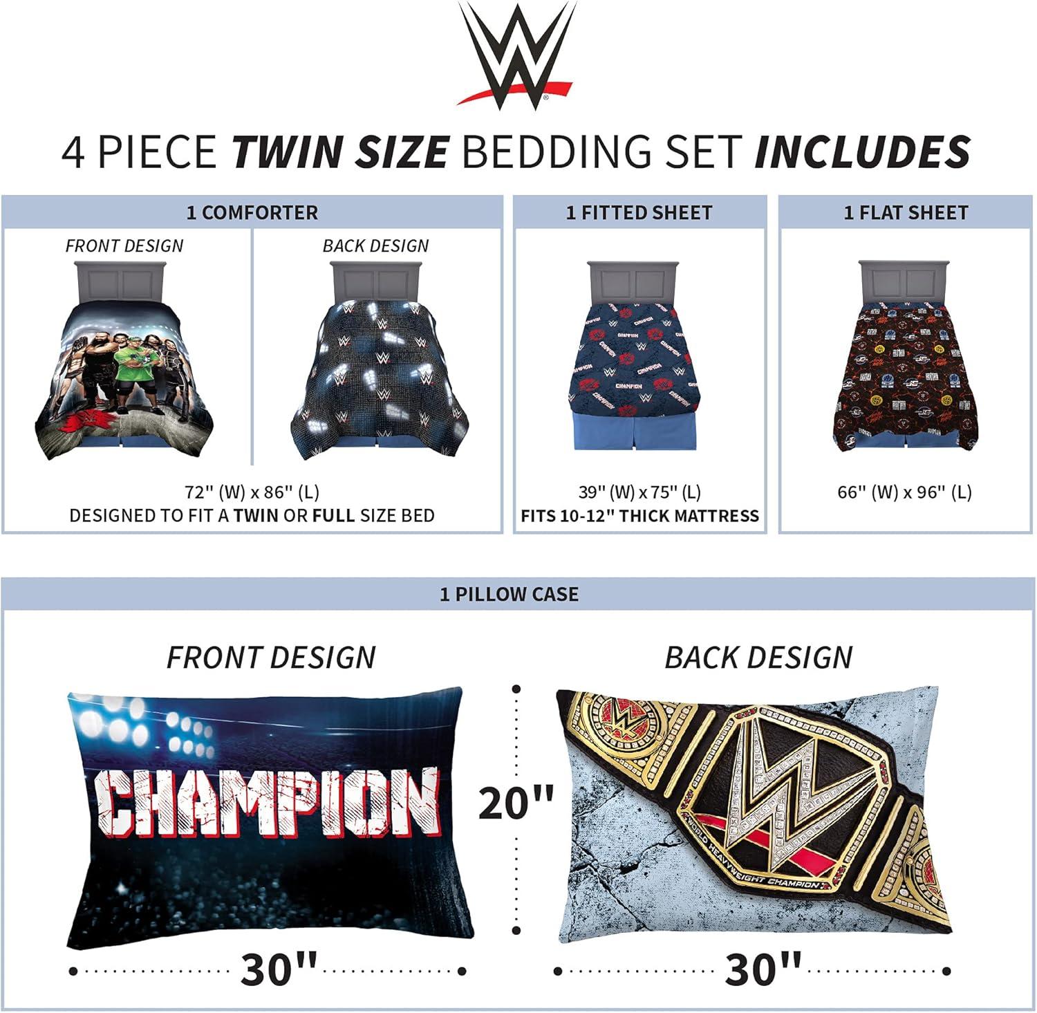 imageFranco Ms Rachel Educational Adventures Kids Bedding Super Soft Microfiber Comforter and Sheet Set 4 Piece Twin Size Officially Licensed ProductBlackMulticolor