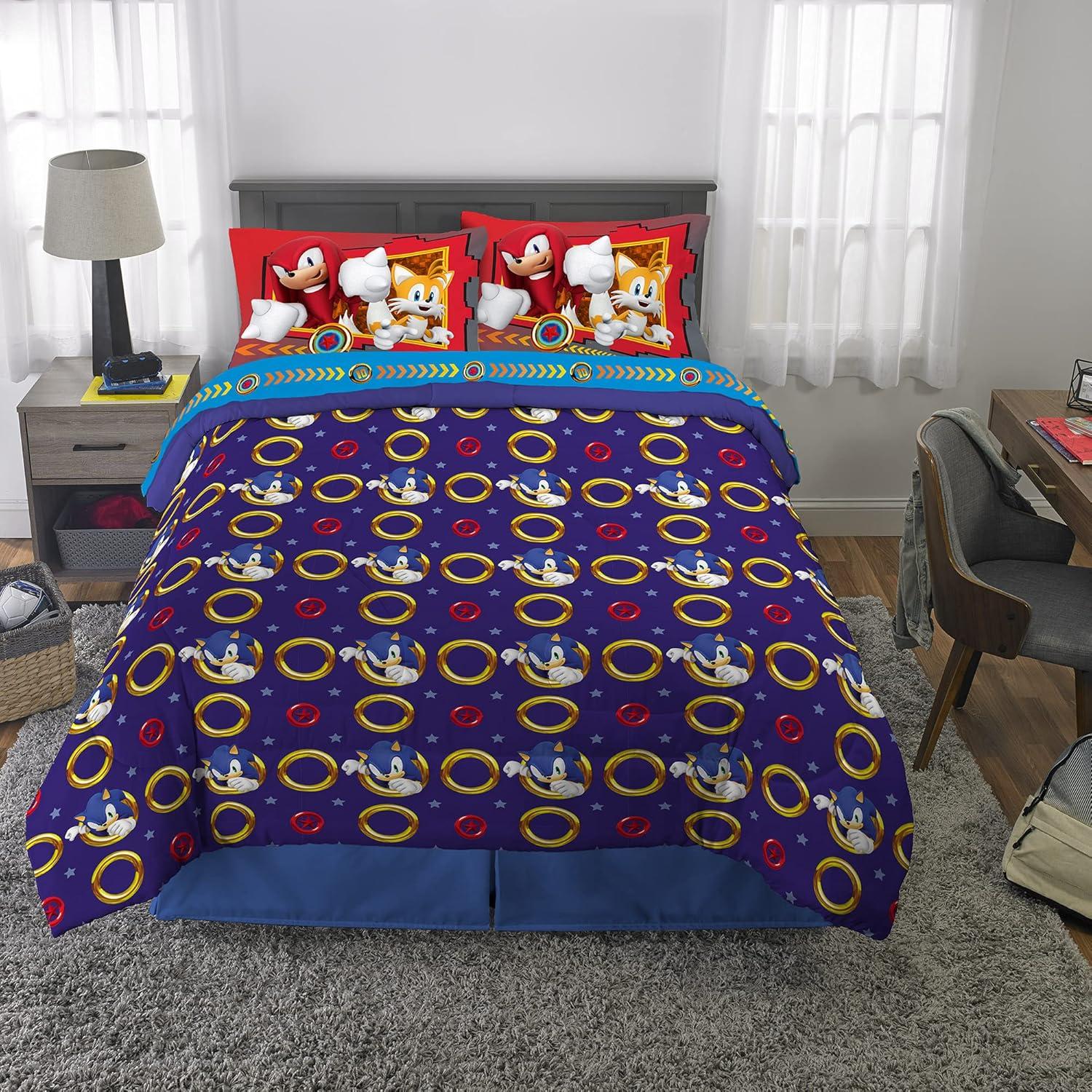 imageFranco Ms Rachel Educational Adventures Kids Bedding Super Soft Microfiber Comforter and Sheet Set 4 Piece Twin Size Officially Licensed ProductSonic