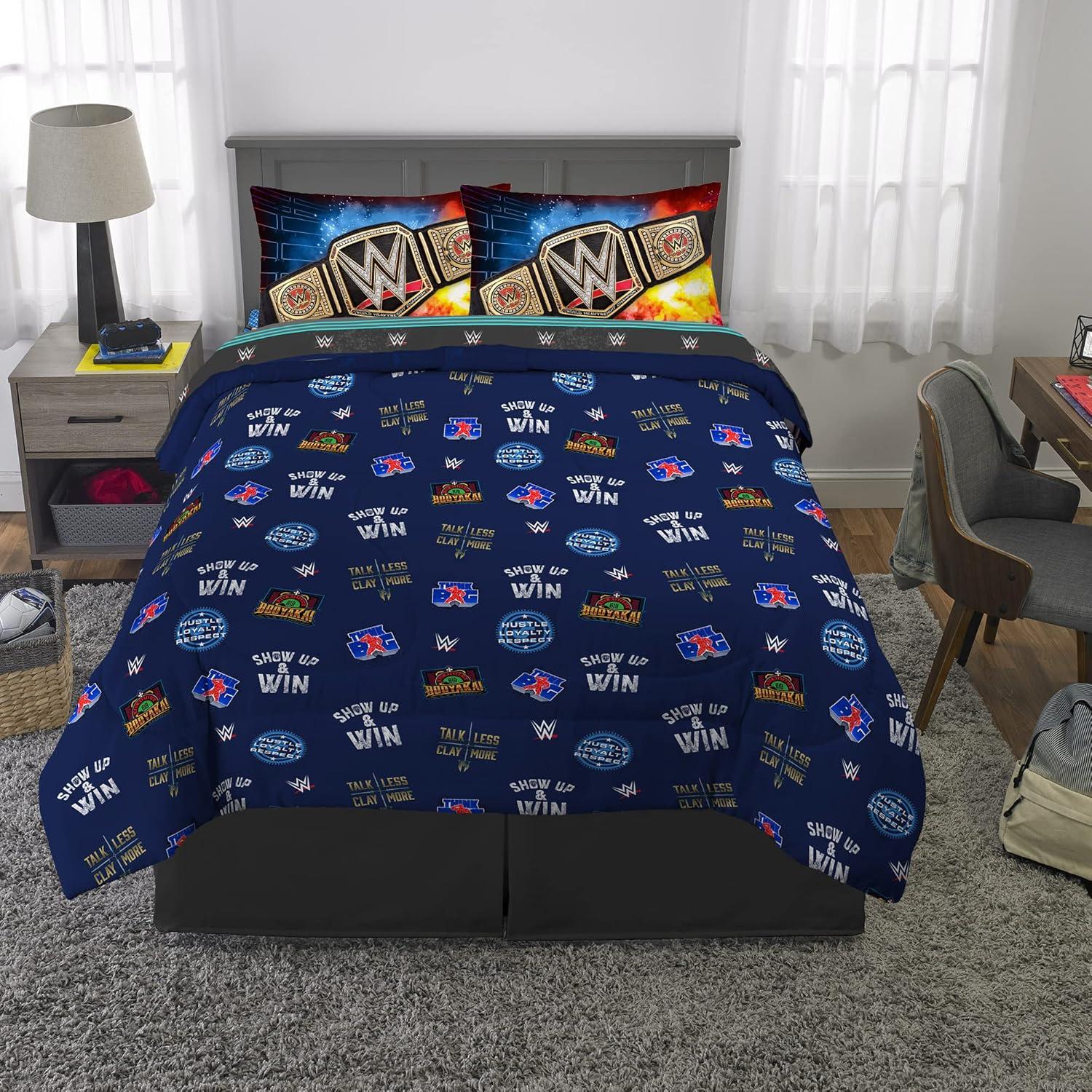 imageFranco Ms Rachel Educational Adventures Kids Bedding Super Soft Microfiber Comforter and Sheet Set 4 Piece Twin Size Officially Licensed ProductWwe