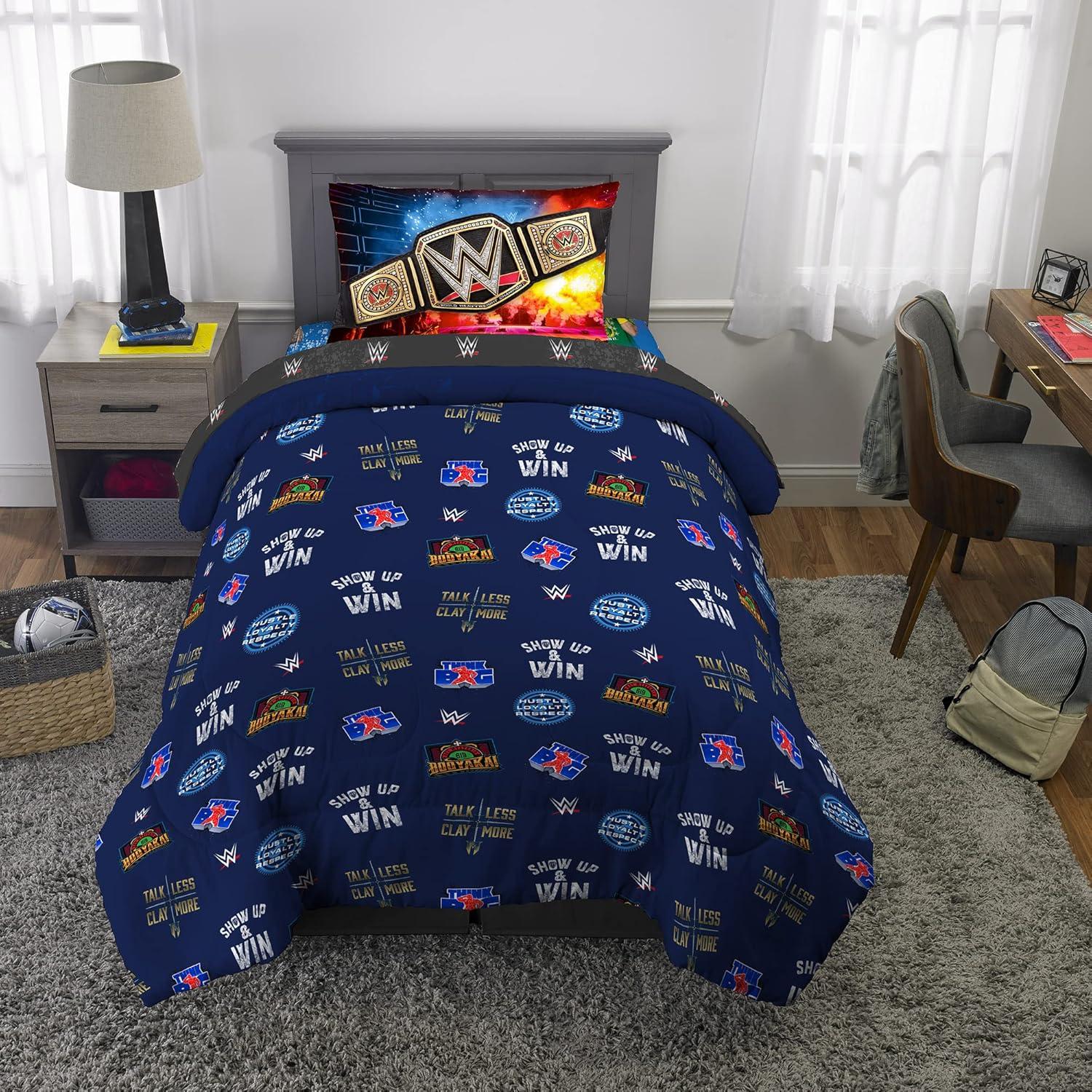 imageFranco Ms Rachel Educational Adventures Kids Bedding Super Soft Microfiber Comforter and Sheet Set 4 Piece Twin Size Officially Licensed ProductWwe