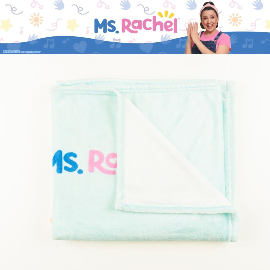 imageFranco Ms Rachel Herbie Character Throw Kids Super Soft ampamp Cozy 46 x 60 Blanket Plush TV Show Bedding Accessory Officially LicensedMs Rachel Herbie