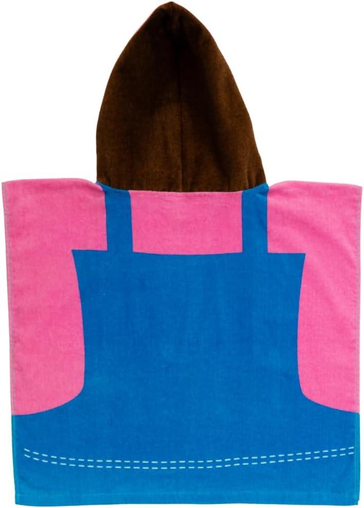 imageFranco Ms Rachel Kids BeachPoolBathCamping Hooded Towel Poncho 24quot X 22quot Absorbent Cotton Cover up Officially Licensed ProductMs Rachel
