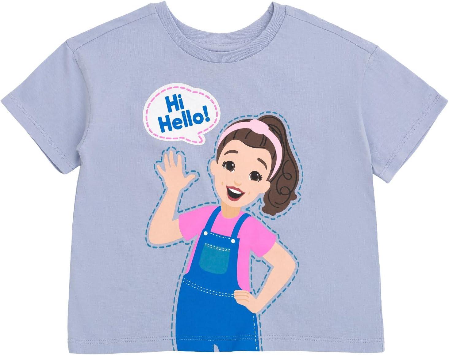 imageMs Rachel 3 Pack TShirts Infant to Little Kid Sizes 12 Months 5Periwinkle White Powder Blue