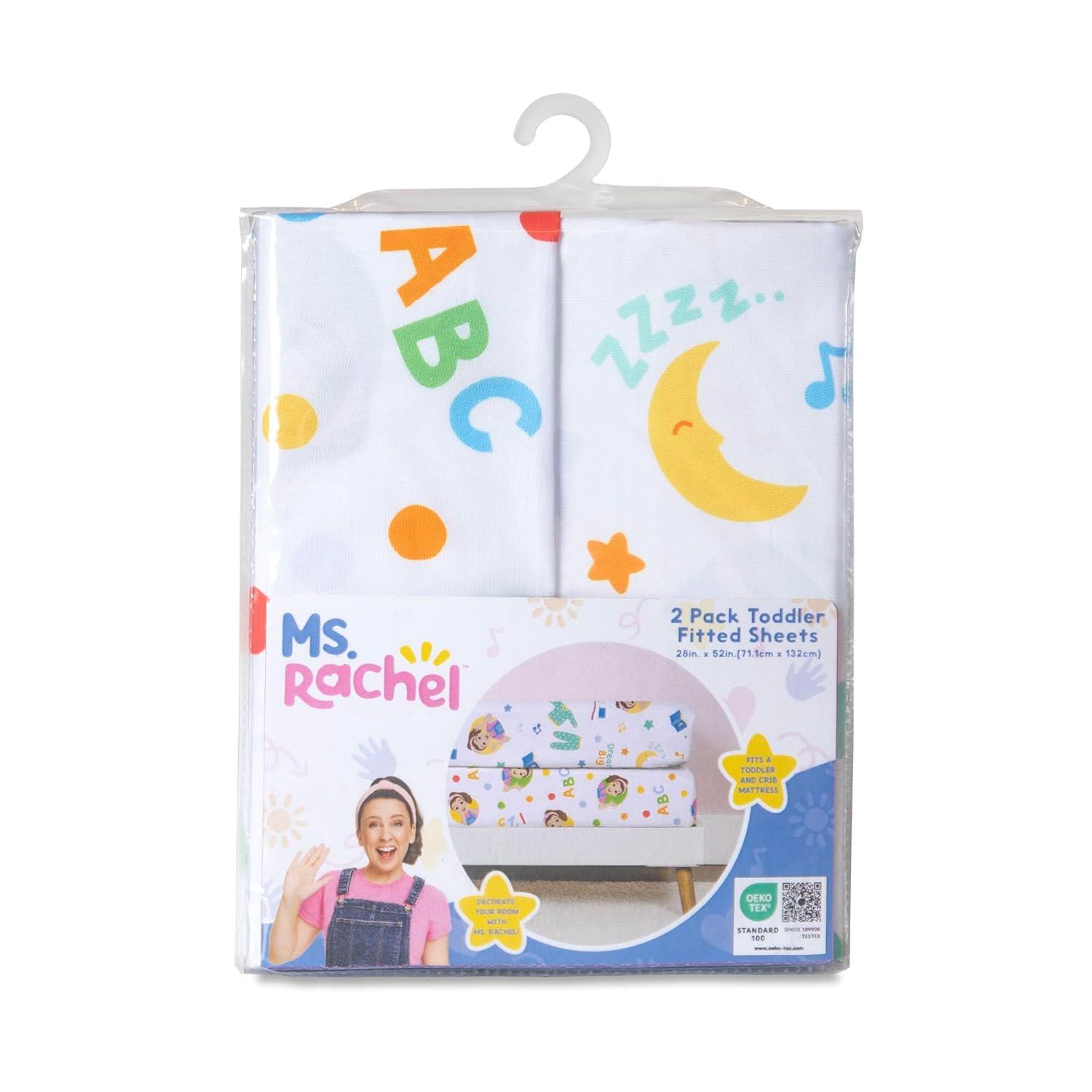 imageMs Rachel Farm Friends Toddler Nap Mat Includes Attached Pillow and Fleece BlanketMs Rachel 2 Pc Sheet Set