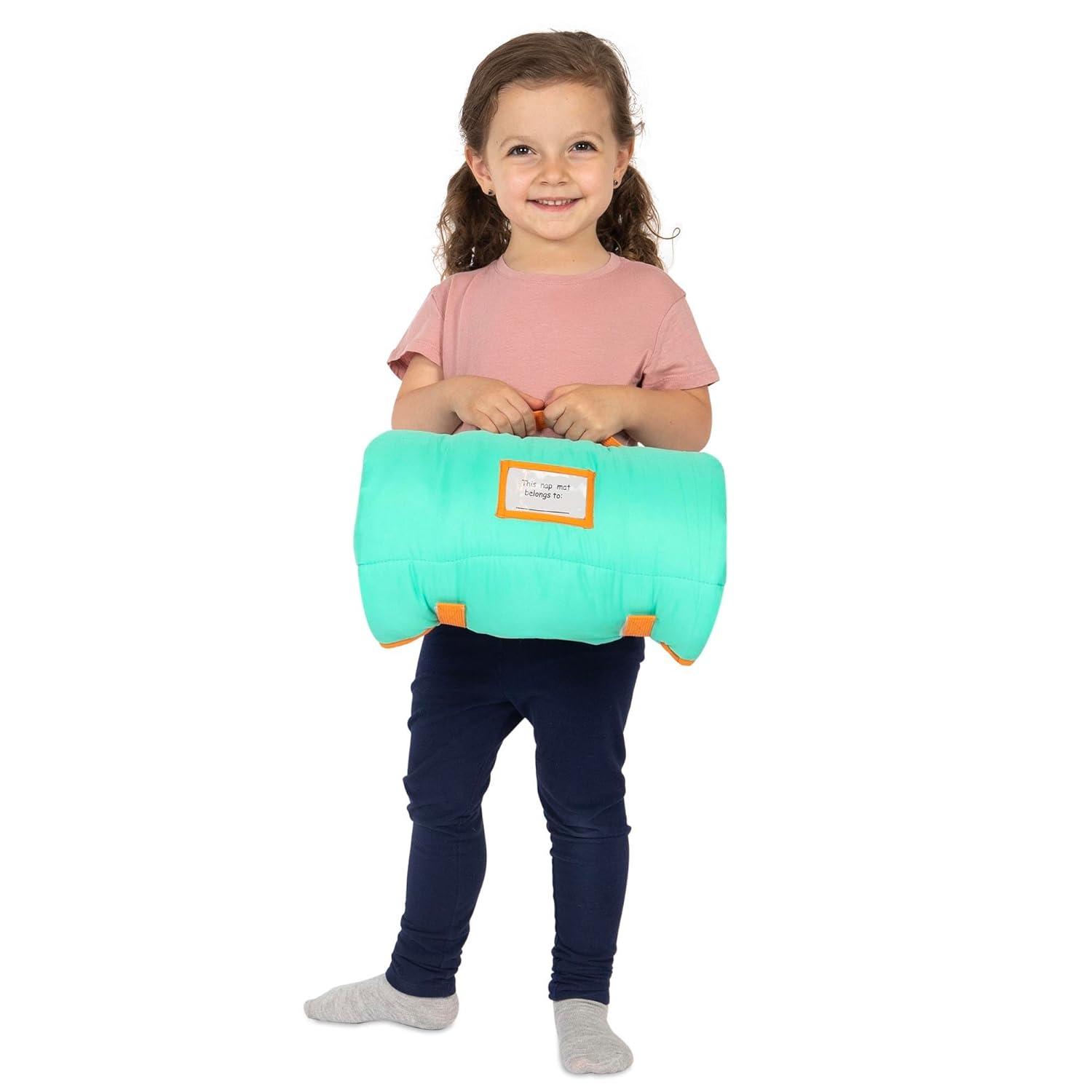 imageMs Rachel Farm Friends Toddler Nap Mat Includes Attached Pillow and Fleece BlanketMs Rachel Farm Friends