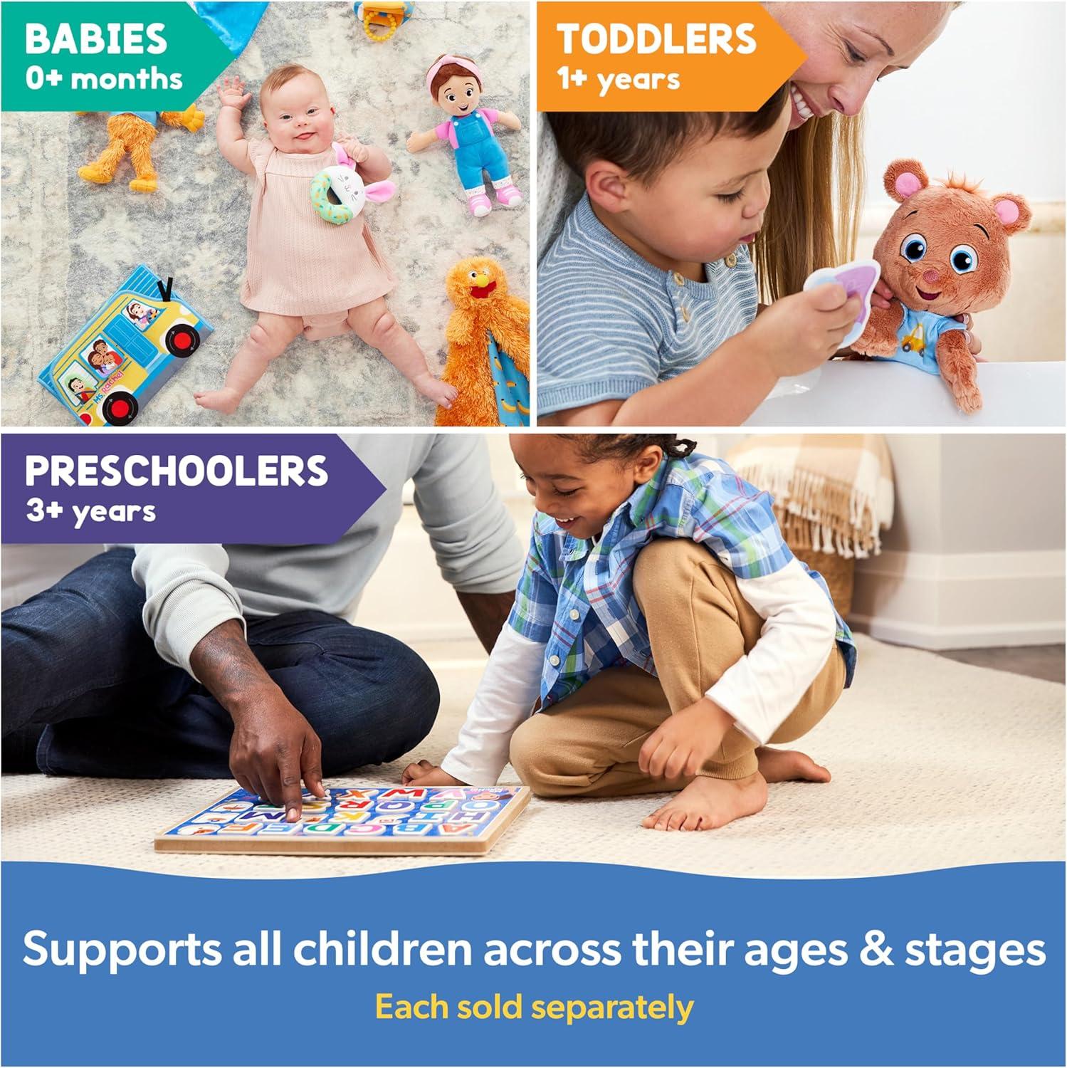 imageMs Rachel Finger Puppets Zoo Friends 4Pack Lion Monkey ampamp Parrot Educational Toys ampamp Animal Puppets Toddler Toys for Girls ampamp Boys Ages 6 Months2