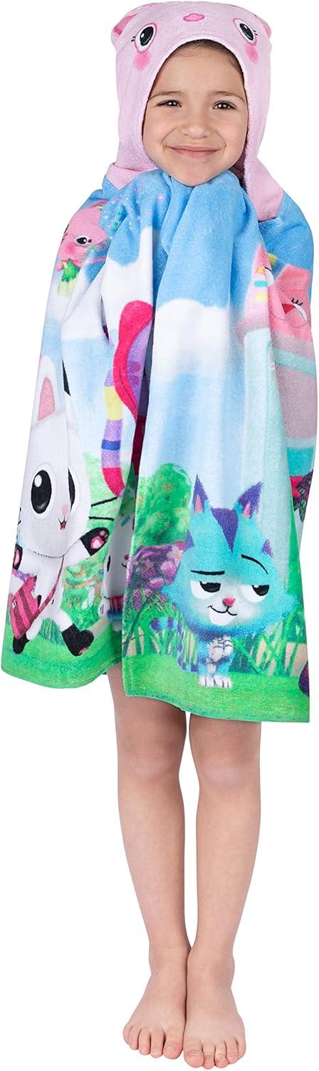 imageMs Rachel Kids Super Soft BathPoolBeach Soft Cotton Terry Hooded Towel Wrap 24 in x 50 in Officially Licensed Product By FrancoAssorted