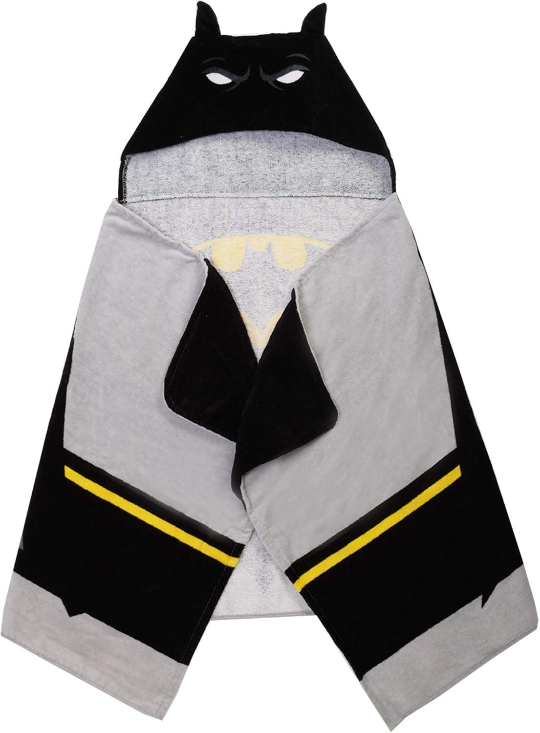 imageMs Rachel Kids Super Soft BathPoolBeach Soft Cotton Terry Hooded Towel Wrap 24 in x 50 in Officially Licensed Product By FrancoBatman