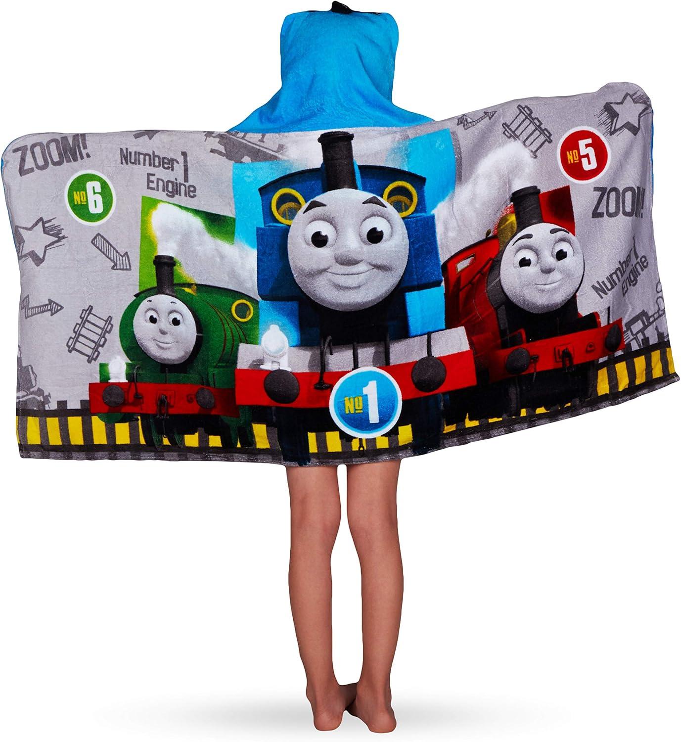 imageMs Rachel Kids Super Soft BathPoolBeach Soft Cotton Terry Hooded Towel Wrap 24 in x 50 in Officially Licensed Product By FrancoMulticolor