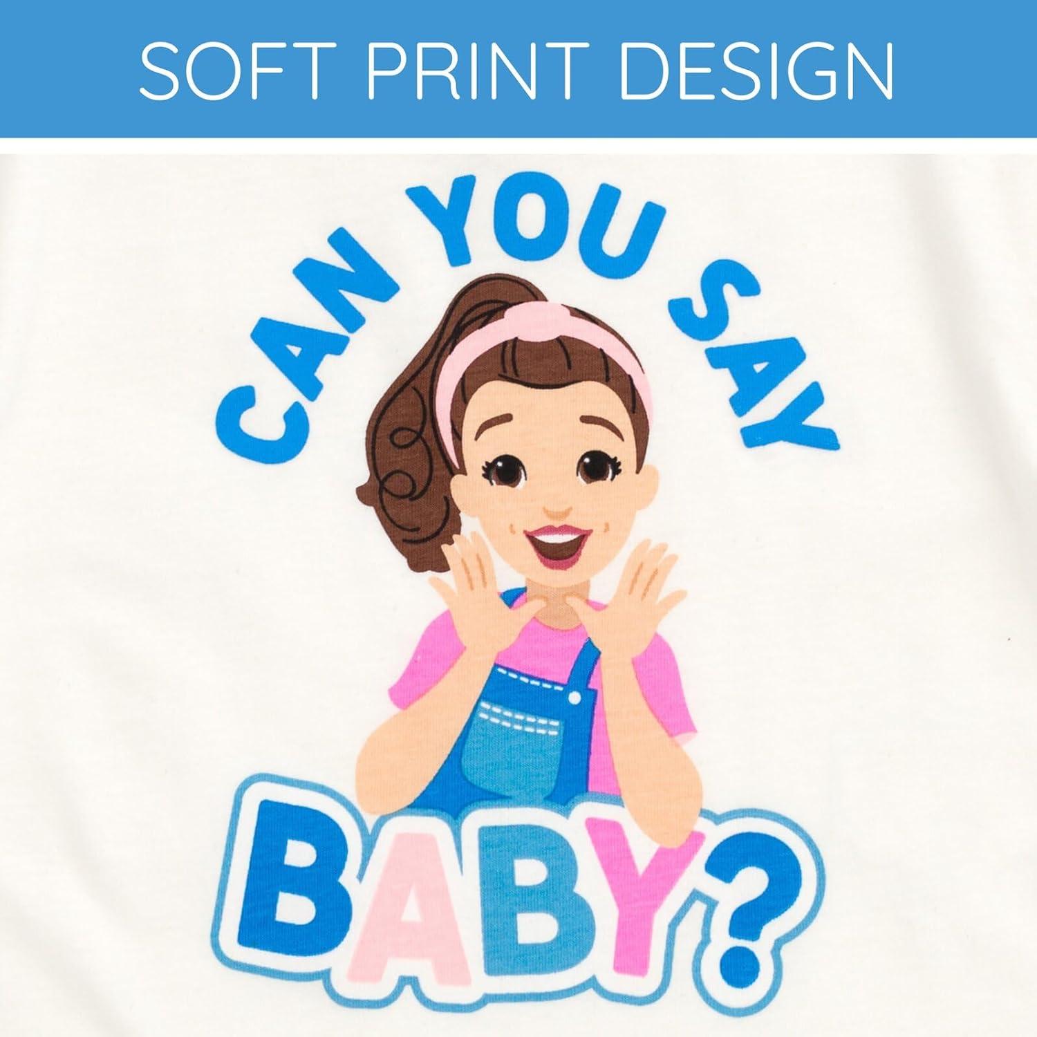 imageMs Rachel Matching Family TShirt Newborn to Adult Sizes Newborn 2XLWhite Baby