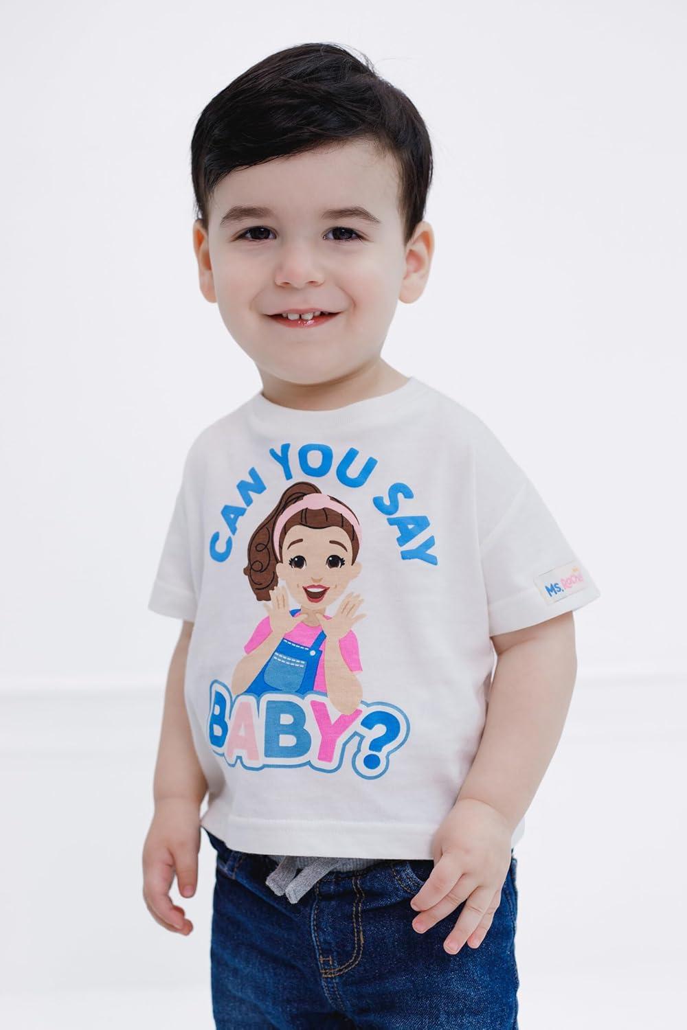 imageMs Rachel Matching Family TShirt Newborn to Adult Sizes Newborn 2XLWhite Baby