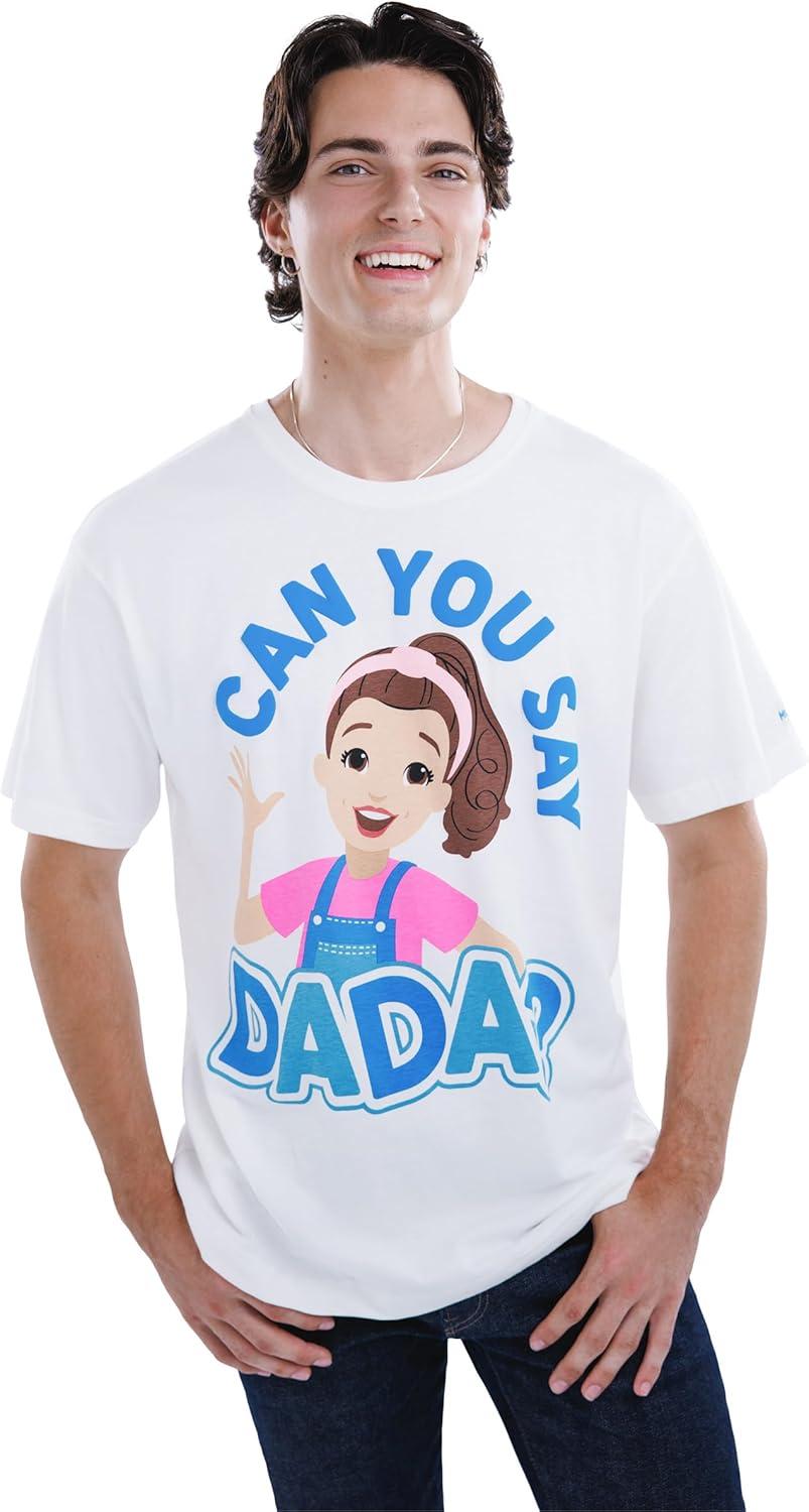 imageMs Rachel Matching Family TShirt Newborn to Adult Sizes Newborn 2XLWhite Dada