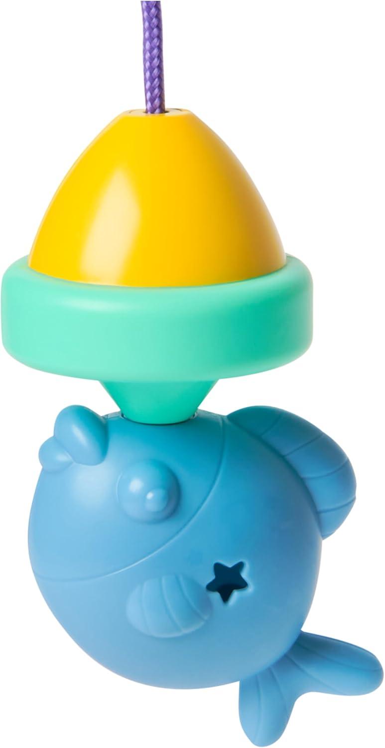 imageMs Rachel Official Counting Fishes Playset with 5 Floatable Toy Fish Educational Toys ampamp Toddler Toys for Girls ampamp Boys Ages 23 Years