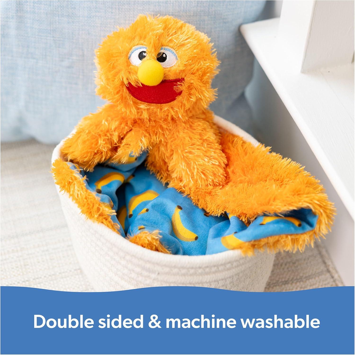 imageMs Rachel Official Herbie Huggable Lovey Double Sided Machine Washable Security Blankets for Babies Ages 3 Months to 11