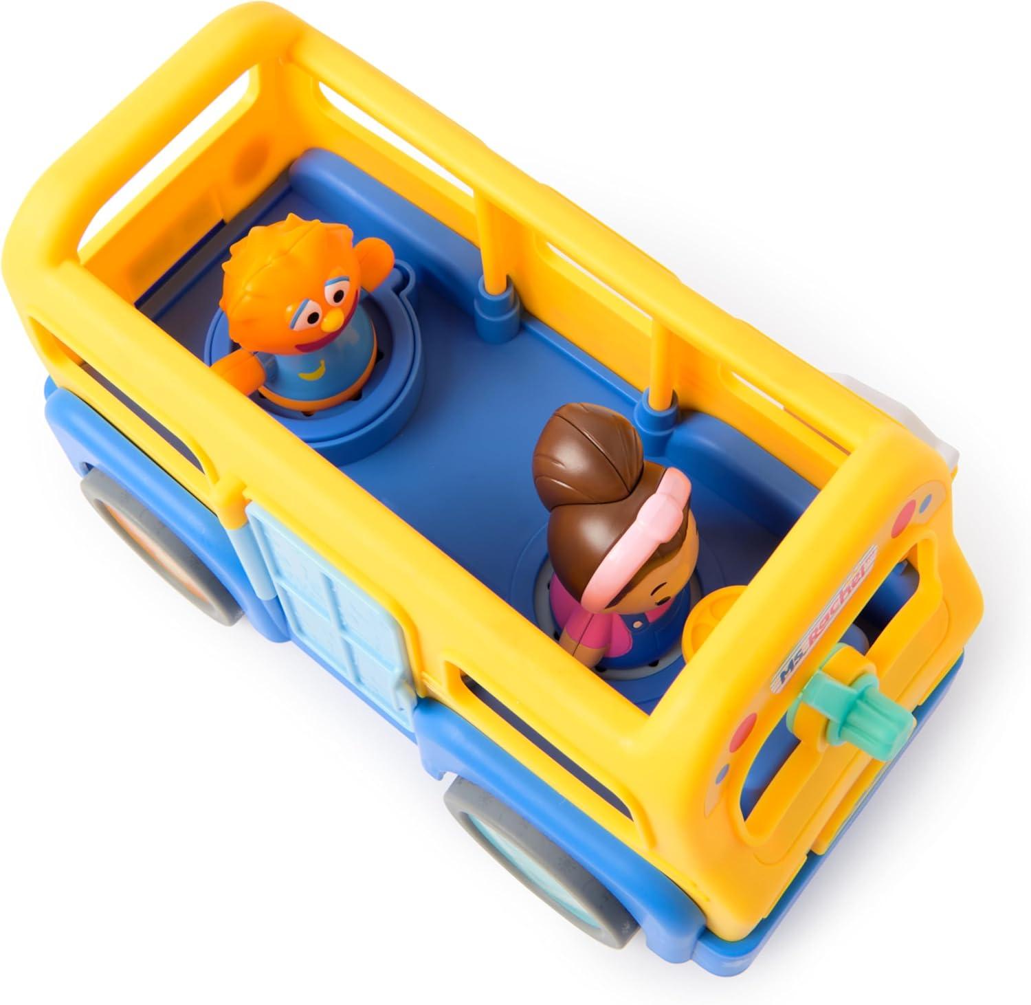 imageMs Rachel Official My First Learning Electronic School Bus with 2 Figures Music ampamp Sounds Educational Toys ampamp Toddler Toys for Girls ampamp Boys Ages 13