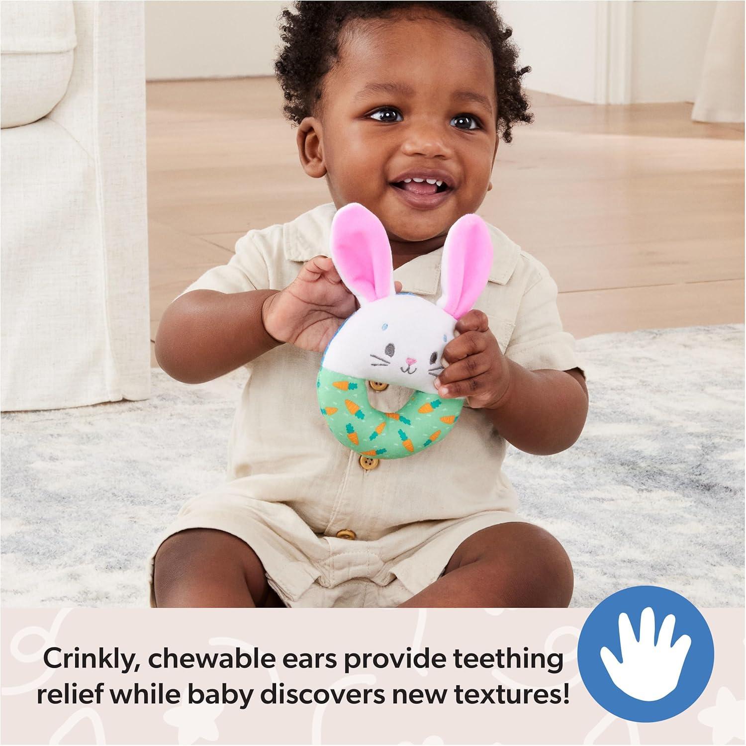 imageMs Rachel Official Tummy Time Activity Bus Folding Play Mat with Baby Mirror ampamp Sensory Toys for Interactive Play Baby Learning Toys for Boys ampamp Girls Ages 01Sensory Ring