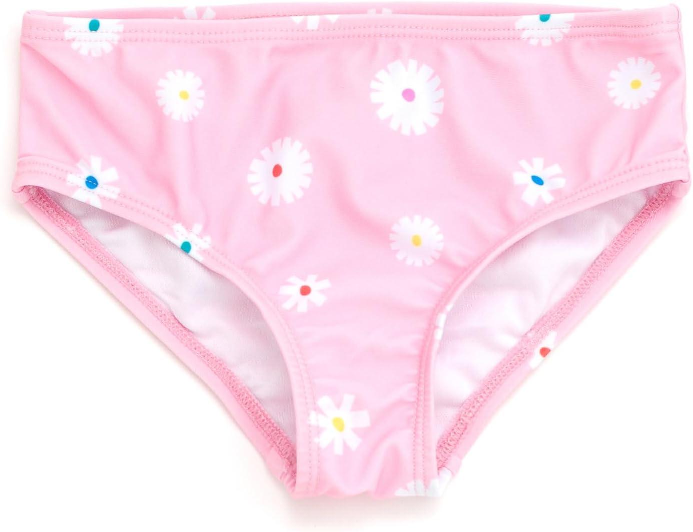 imageMs Rachel Racerback UPF 50 Peplum Tankini Top and Bikini Bottom Swim Set Infant to Little Kid Sizes 12 Months 5Pink