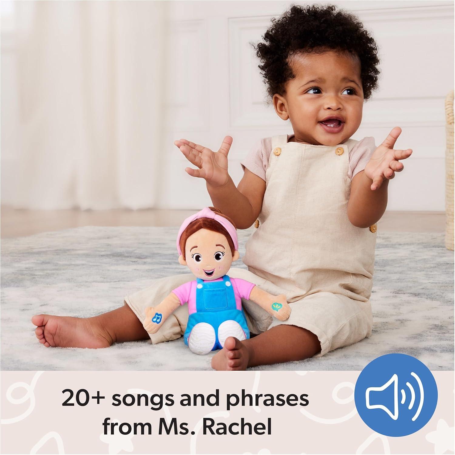imageMs Rachel Speak ampamp Sing Doll 16 Tall Interactive Toy with 4 Songs ampamp 16 Phrases Toddler Toys for Girls ampamp Boys Ages 6 Months to 3 Years