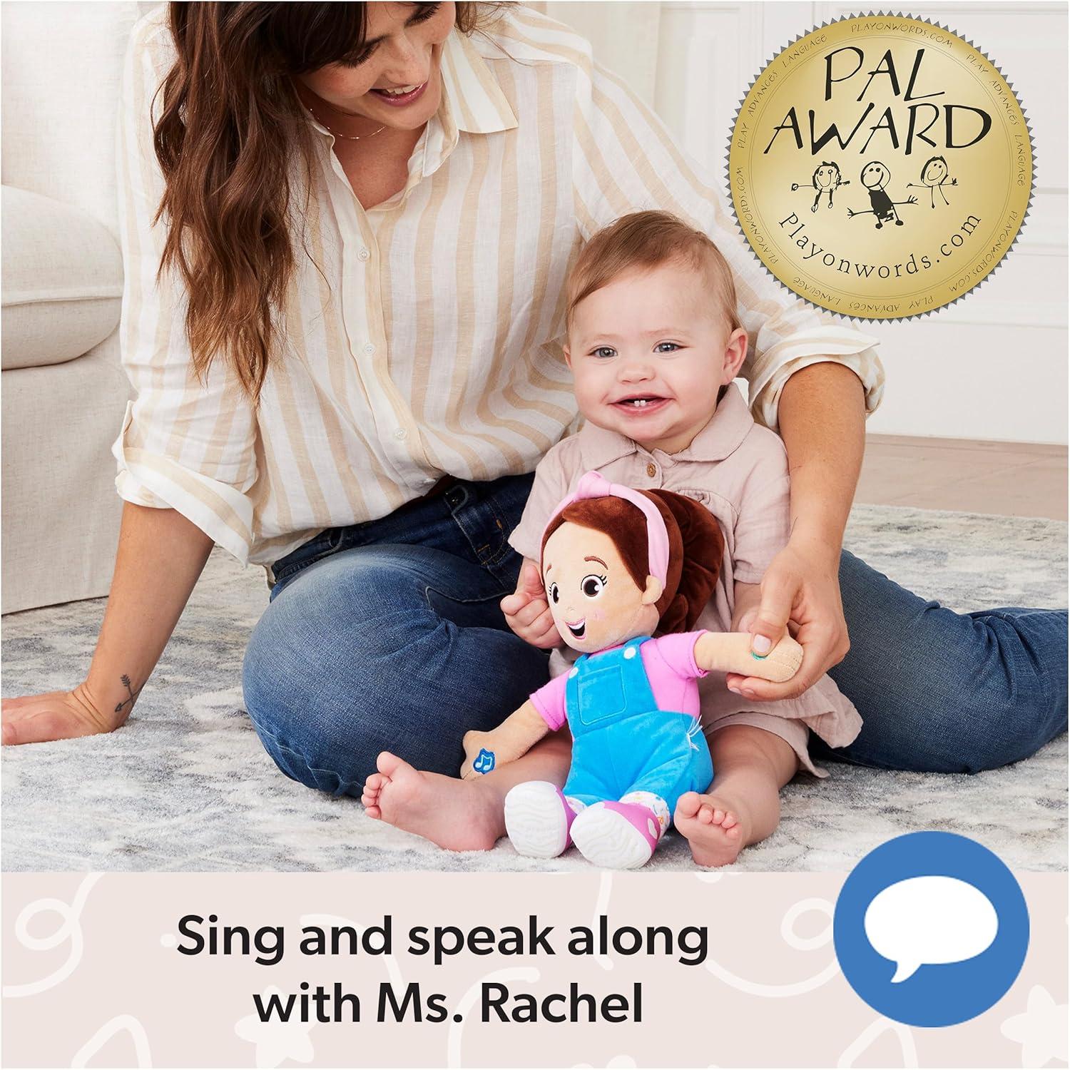 imageMs Rachel Speak ampamp Sing Doll 16 Tall Interactive Toy with 4 Songs ampamp 16 Phrases Toddler Toys for Girls ampamp Boys Ages 6 Months to 3 Years
