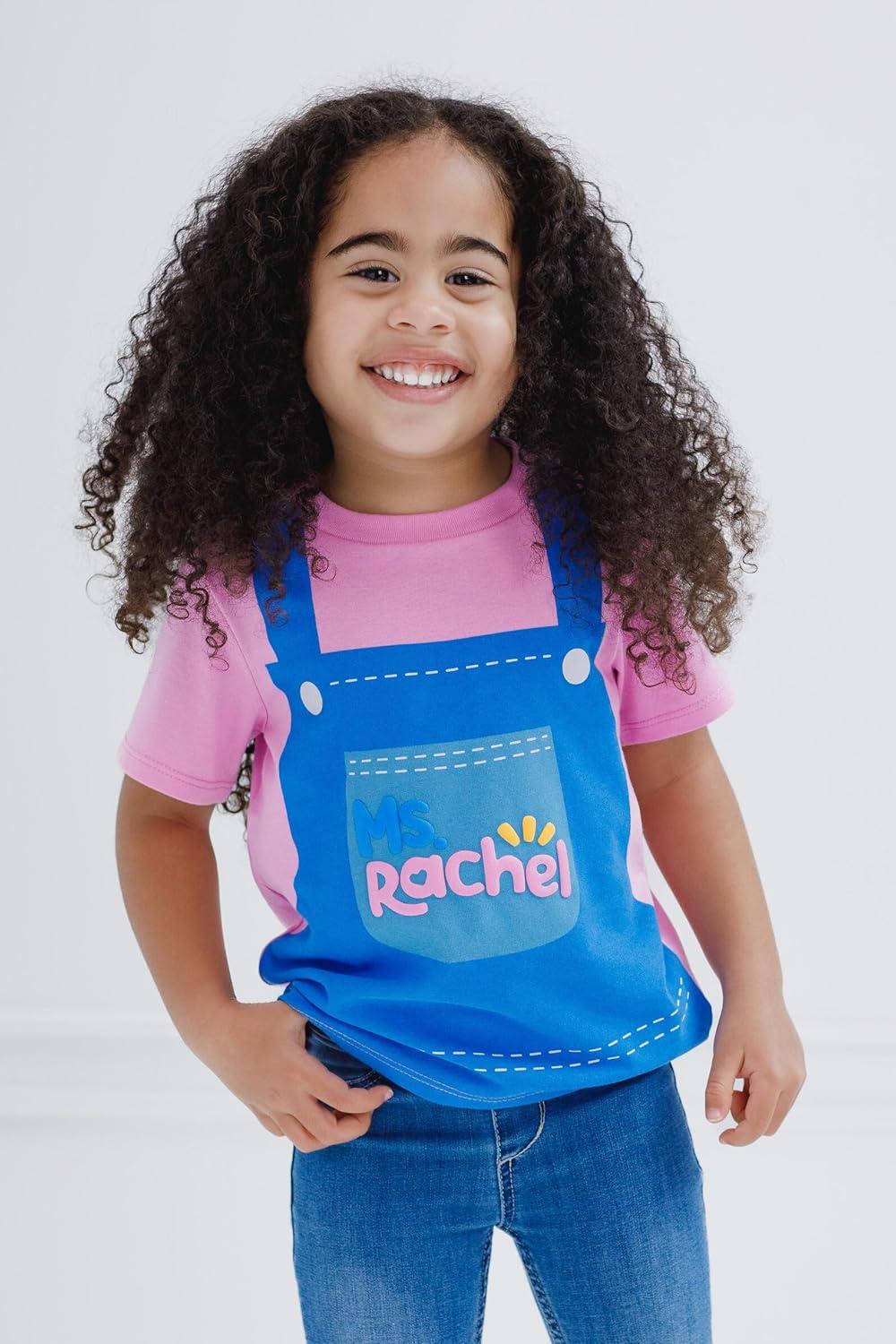 imageMs Rachel TShirt Infant to Little Kid Sizes 12 Months 5Pink Blue