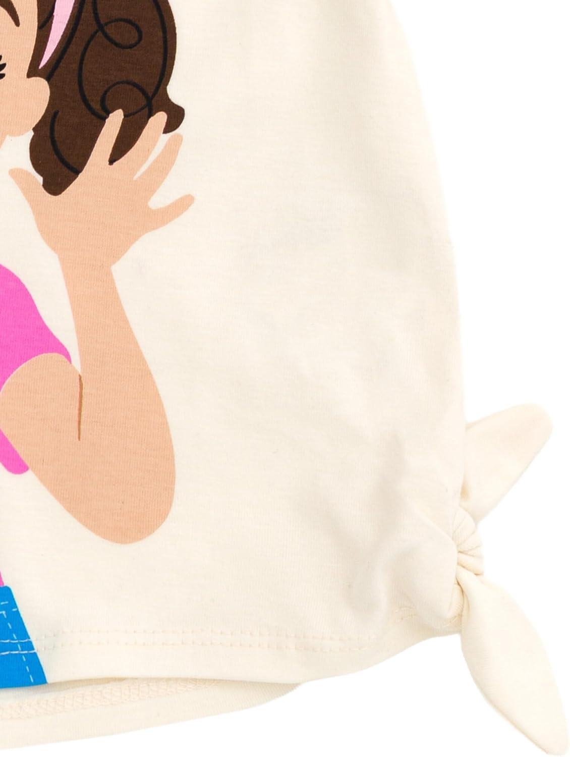 imageMs Rachel TShirt and Leggings Outfit Set Infant to Toddler Sizes 12 Months 5TWhite Pink