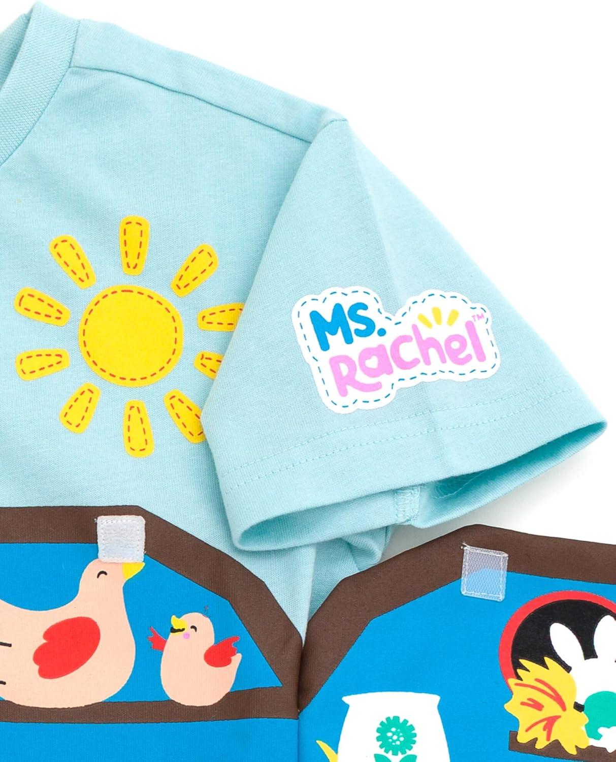 imageMs Rachel TShirt with 3D Flap Infant to Toddler Sizes 12 Months 5TBlue Barn