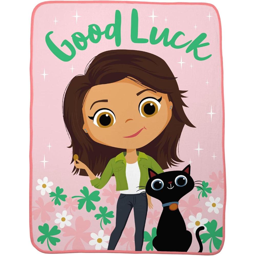 imageFranco Ms Rachel Herbie Character Throw Kids Super Soft ampamp Cozy 46 x 60 Blanket Plush TV Show Bedding Accessory Officially LicensedLuck