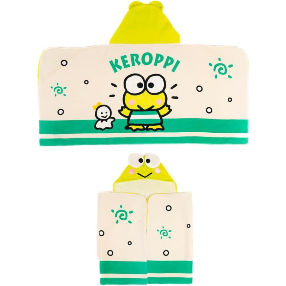 imageMs Rachel Kids Super Soft BathPoolBeach Soft Cotton Terry Hooded Towel Wrap 24 in x 50 in Officially Licensed Product By FrancoKeroppi