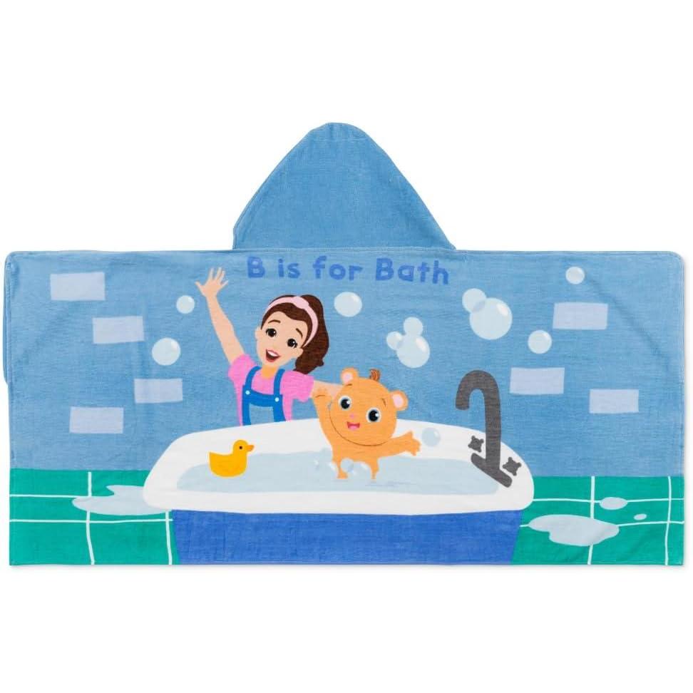 imageMs Rachel Kids Super Soft BathPoolBeach Soft Cotton Terry Hooded Towel Wrap 24 in x 50 in Officially Licensed Product By FrancoMs Rachel Splash is Fun