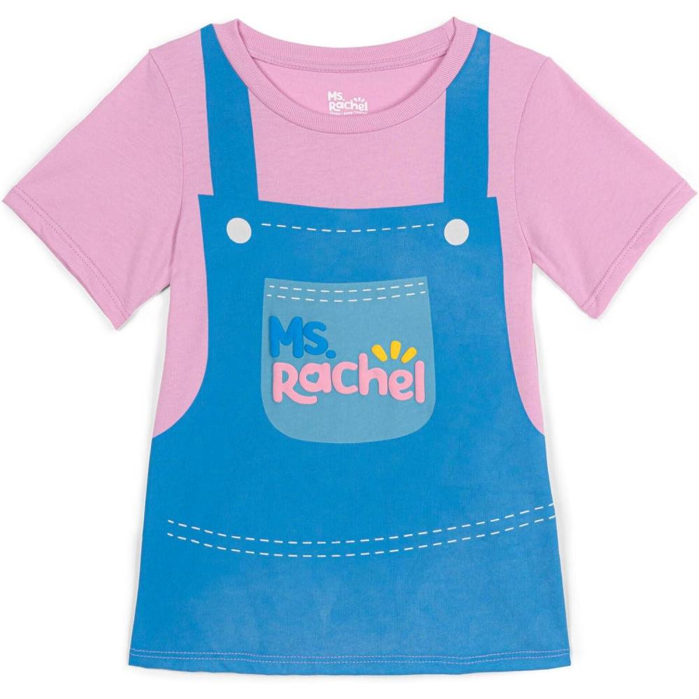 imageMs Rachel TShirt Infant to Little Kid Sizes 12 Months 5Pink Blue