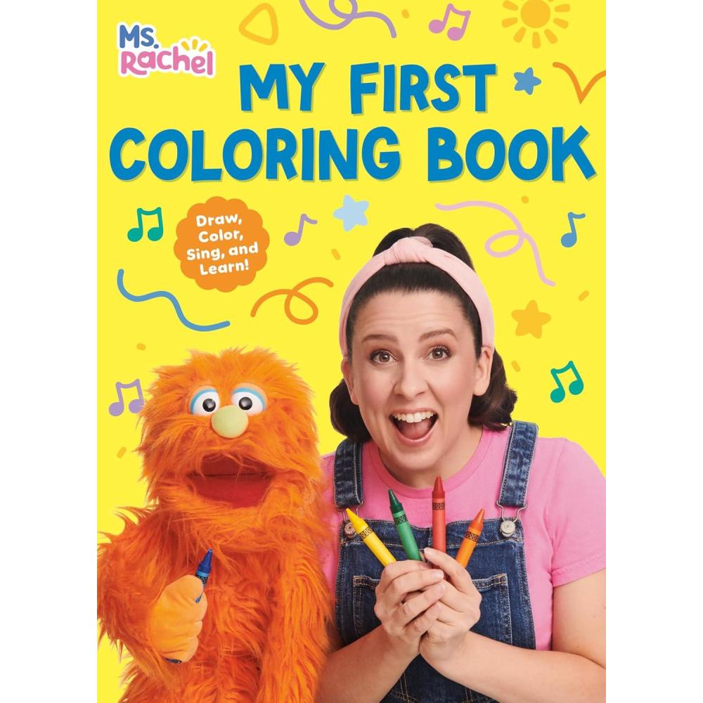 imageMy First Coloring Book Ms Rachel