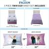Franco Ms. Rachel Educational Adventures Bedding Super Soft Cozy 4 Piece Microfiber Sheet Set, Full, (Officially Licensed Product) Kids(Disney Frozen 2)
