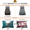 Franco Ms. Rachel Educational Adventures Bedding Super Soft Cozy 4 Piece Microfiber Sheet Set, Full, (Officially Licensed Product) Kids(Jurassic World Dominion)