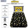 Franco Ms. Rachel Educational Adventures Bedding Super Soft Cozy 4 Piece Microfiber Sheet Set, Full, (Officially Licensed Product) Kids(Minions the Rise of Gru)