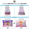 Franco Ms. Rachel Educational Adventures Bedding Super Soft Cozy 4 Piece Microfiber Sheet Set, Full, (Officially Licensed Product) Kids(Paw Patrol Girls)