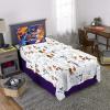 Franco Ms. Rachel Educational Adventures Bedding Super Soft Cozy 4 Piece Microfiber Sheet Set, Full, (Officially Licensed Product) Kids(Space Jam 2 a New Legacy)