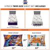 Franco Ms. Rachel Educational Adventures Bedding Super Soft Cozy 4 Piece Microfiber Sheet Set, Full, (Officially Licensed Product) Kids(Space Jam 2 a New Legacy)