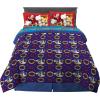 Franco Ms. Rachel Educational Adventures Kids Bedding Super Soft Microfiber Comforter and Sheet Set, 4 Piece Twin Size, (Officially Licensed Product)(Sonic)