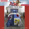Franco Ms. Rachel Educational Adventures Kids Bedding Super Soft Microfiber Comforter and Sheet Set, 4 Piece Twin Size, (Officially Licensed Product)(Transformers – Universe Battle)