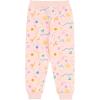 Ms. Rachel Animals Fleece Crossover Sweatshirt and Jogger Pants Outfit Set Infant to Toddler Sizes (12 Months – 5T)(Baby Pink)