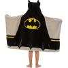 Ms. Rachel Kids Super Soft Bath/Pool/Beach Soft Cotton Terry Hooded Towel Wrap, 24 in x 50 in, (Officially Licensed Product) By Franco(Batman)