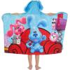 Ms. Rachel Kids Super Soft Bath/Pool/Beach Soft Cotton Terry Hooded Towel Wrap, 24 in x 50 in, (Officially Licensed Product) By Franco(Blues Clues)