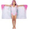 Ms. Rachel Kids Super Soft Bath/Pool/Beach Soft Cotton Terry Hooded Towel Wrap, 24 in x 50 in, (Officially Licensed Product) By Franco(Karma’s World)