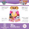 Ms. Rachel Kids Super Soft Bath/Pool/Beach Soft Cotton Terry Hooded Towel Wrap, 24 in x 50 in, (Officially Licensed Product) By Franco(Paw Patrol Girl – Pawesome Pups)